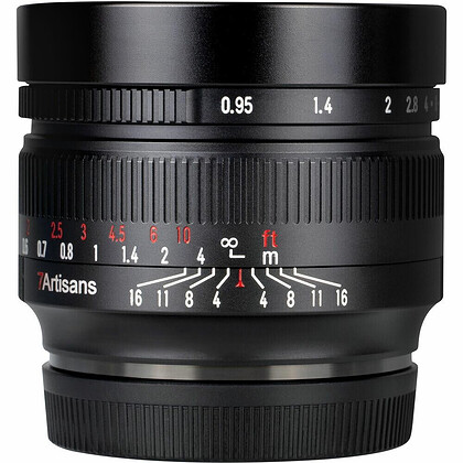 Obiektyw 7Artisans 50mm f/0,95 - Nikon Z (APS-C)